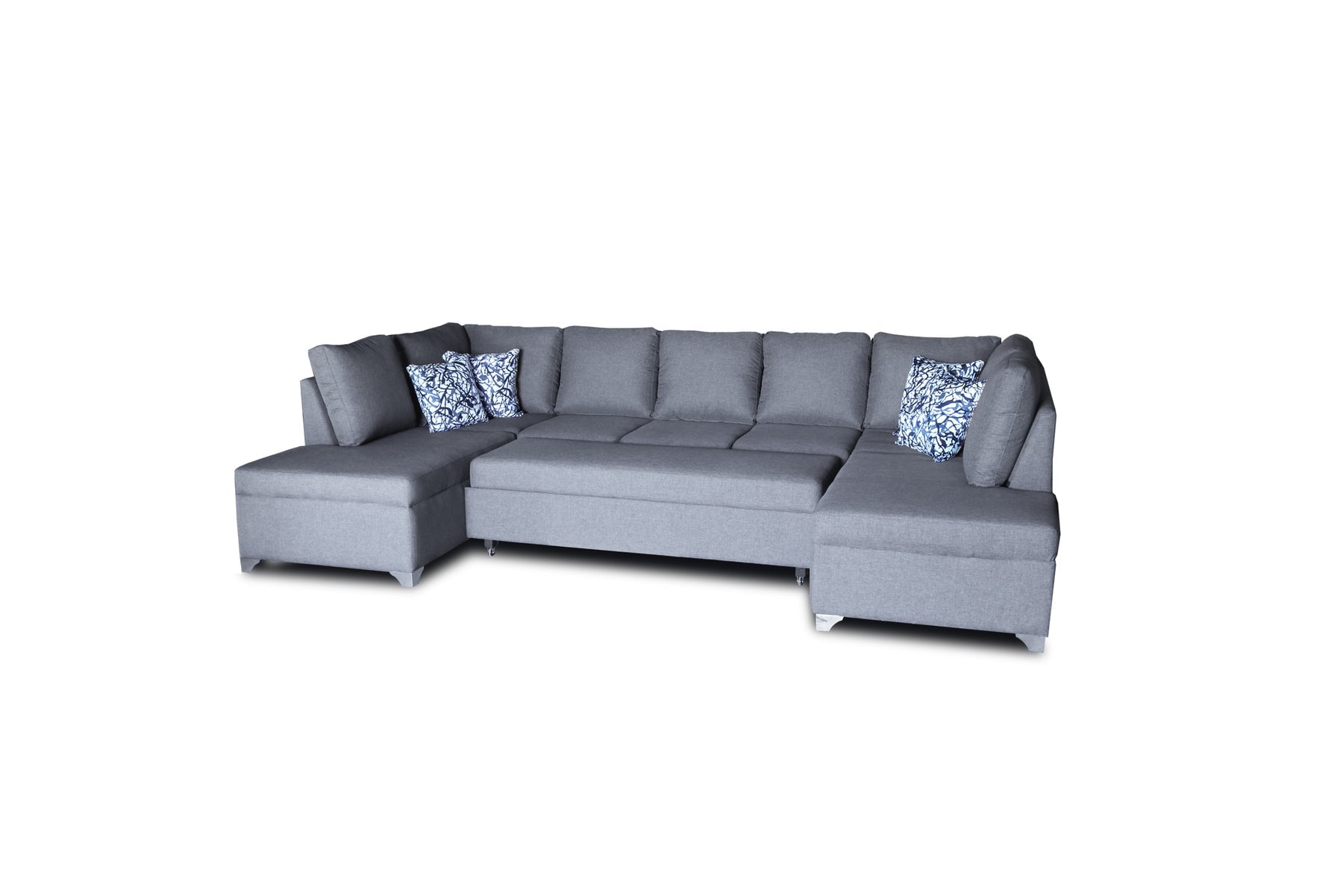 CAD6156 Sofa Bed U Shape - Customizable Configurations Available Made In Canada