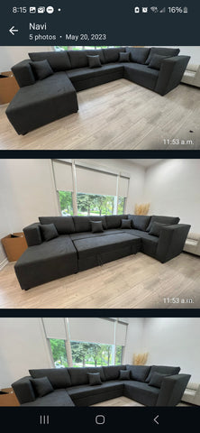 TONA SOFA BED SECTIONAL MADE IN CANADA