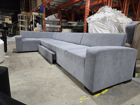 Brock Selection 6262 Arms Grey Fabric