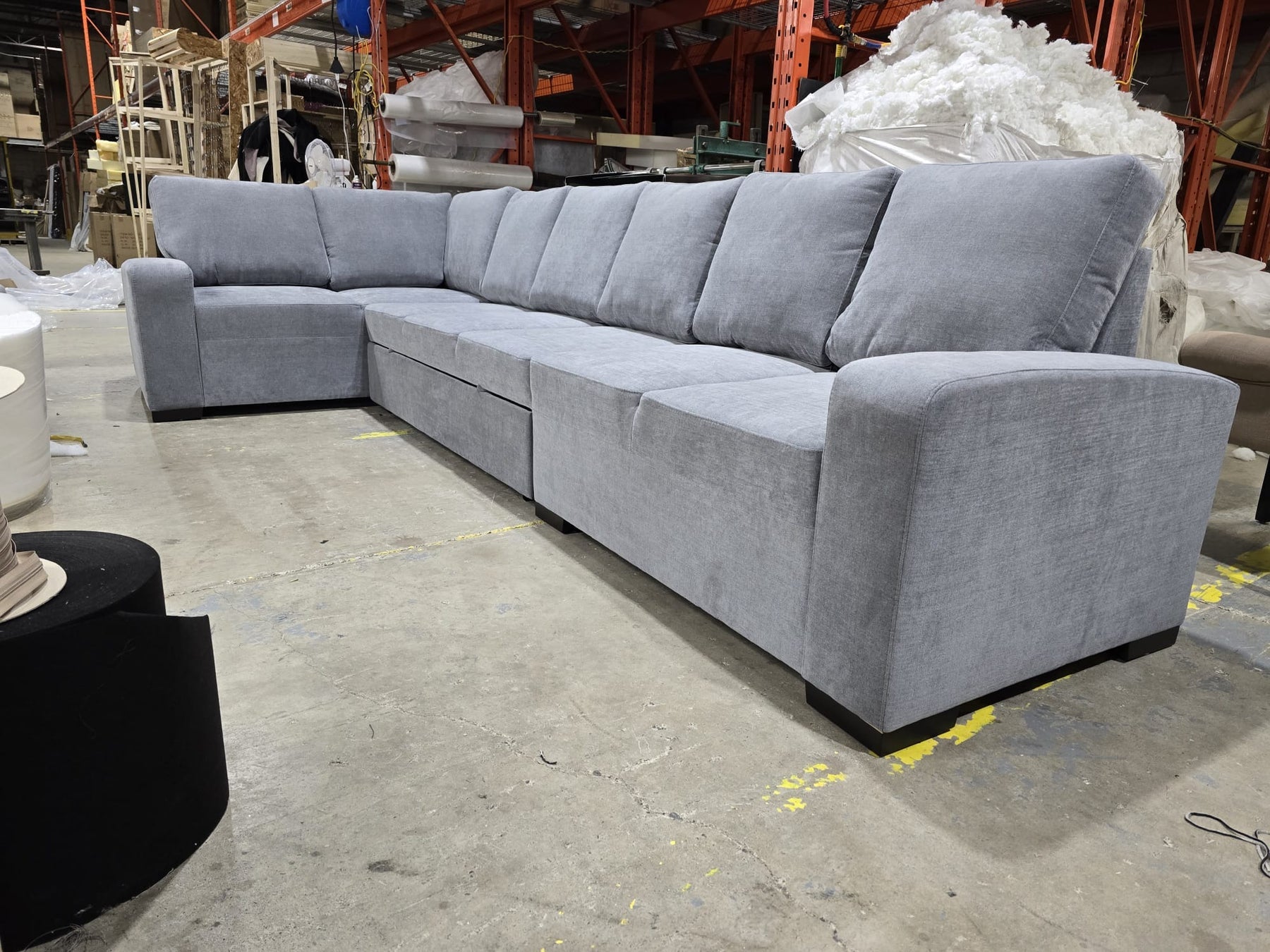 Brock Selection 6262 Arms Grey Fabric