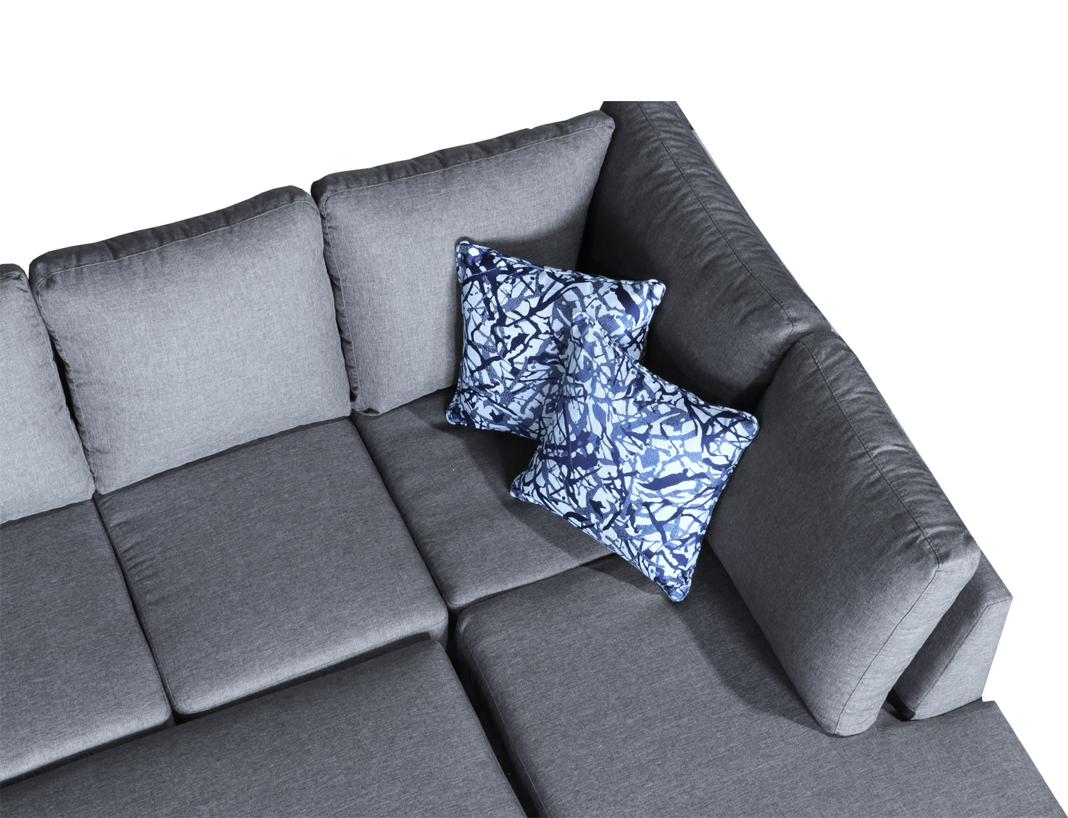 CAD6156 Sofa Bed U Shape - Customizable Configurations Available Made In Canada