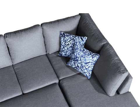 CAD6156 Sofa Bed U Shape - Customizable Configurations Available Made In Canada