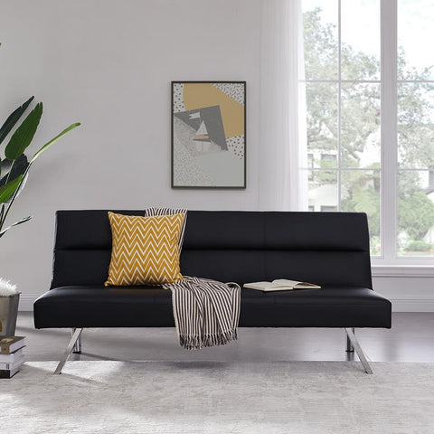 Zoe Click Clack Sofa Bed (Black)